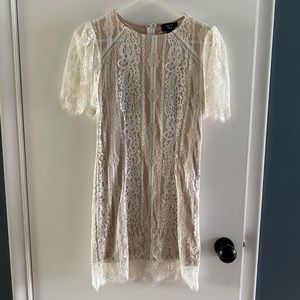 Ivory Lace Dress